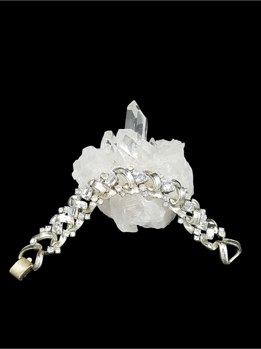 Fabulous Vintage Coro Rhinestone Bracelet